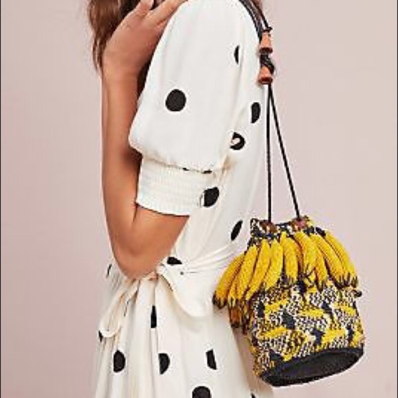 NWT Anthropologie Maeve Breanna Polka Dot Dress 8 - Picture 3 of 7